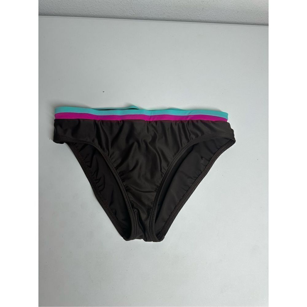 24 & Ocean Bikini Buttom Brown Pink Green Size M